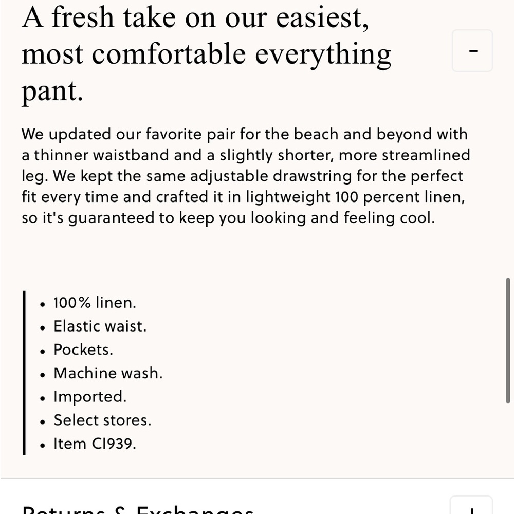J.Crew Women’s Soleil Pants in linen - Picture 6 of 7